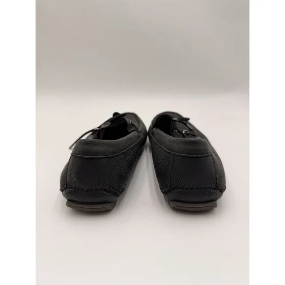 Salvatore Ferragamo Atlante men's driving Black Leather loafers Size 5.5EEE - Picture 4 of 7